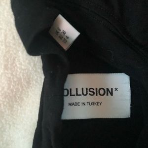 Collusion turtleneck shirt short sleeve
